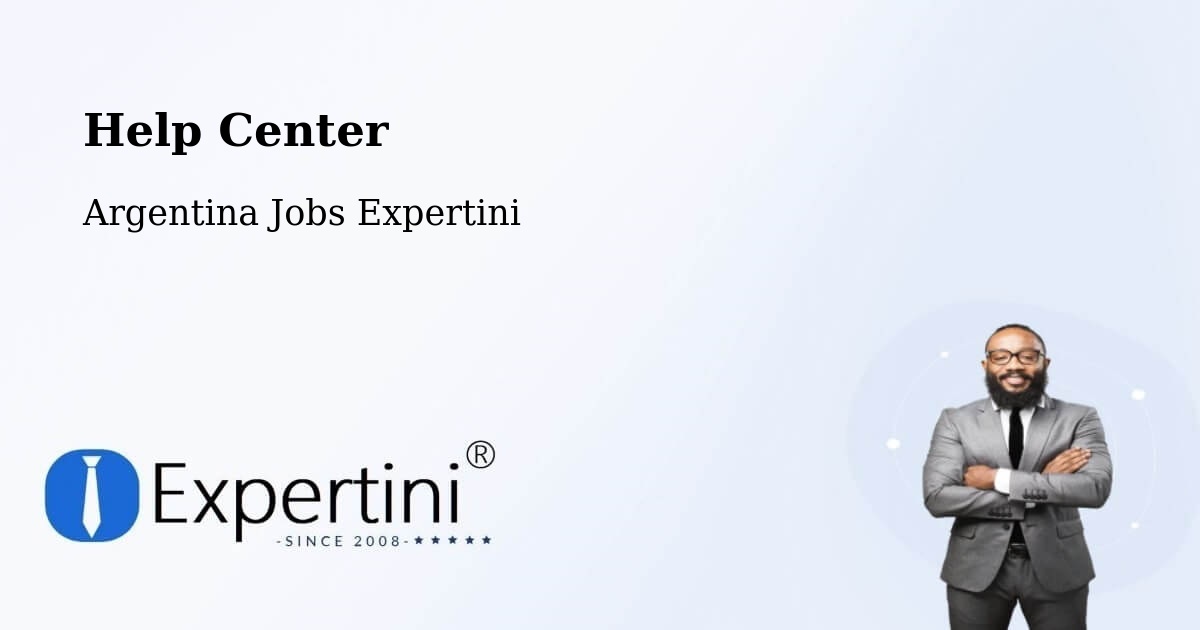 Help Center – Famaillá - Argentina Jobs Expertini