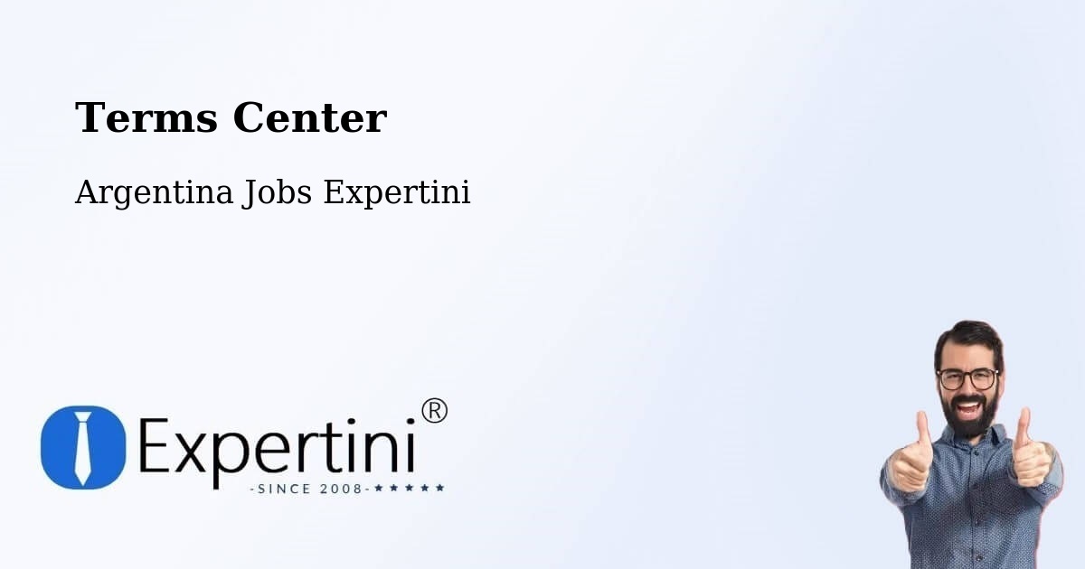 Terms of Service – Famaillá - Argentina Jobs Expertini
